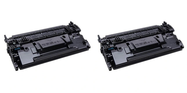 HP 87X CF287X Compatible Black Toner Cartridge, High Yield, 2 Pack – cartridge only, without packaging