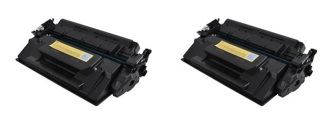 HP 89X CF289X Compatible Black Toner Cartridge, High Yield, 2 Pack – cartridge only, without packaging