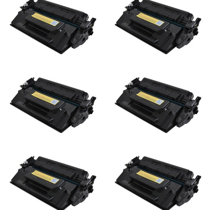 HP 89X CF289X Compatible Black Toner Cartridge, High Yield, 6 Pack – cartridge only, without packaging
