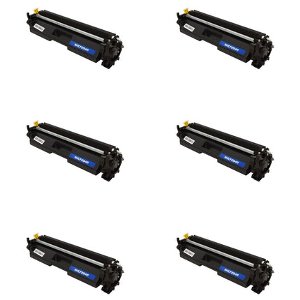 HP 94A CF294A Compatible Black Toner Cartridge, 6 Pack – cartridge only, without packaging