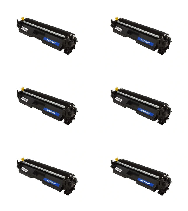 HP 94A CF294A Compatible Black Toner Cartridge, 6 Pack – cartridge only, without packaging