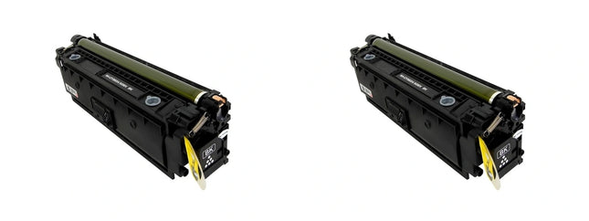 HP 508X CF360X Compatible Black Toner Cartridge, High Yield, Twin Pack – cartridge only, without packaging