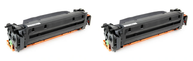 HP 312X CF380X Compatible Black Toner Cartridge, High Yield, Twin Pack – cartridge only, without packaging