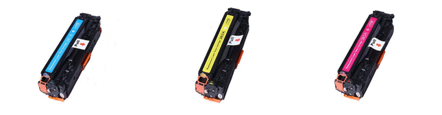 HP 312A Compatible Toner Cartridge, C.Y.M, Tri Pack – cartridge only, without packaging