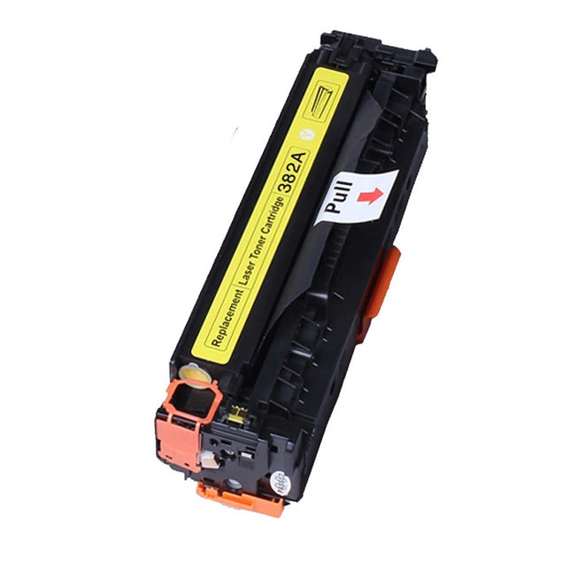 HP 312A CF382A Compatible Yellow Toner Cartridge – cartridge only, without packaging