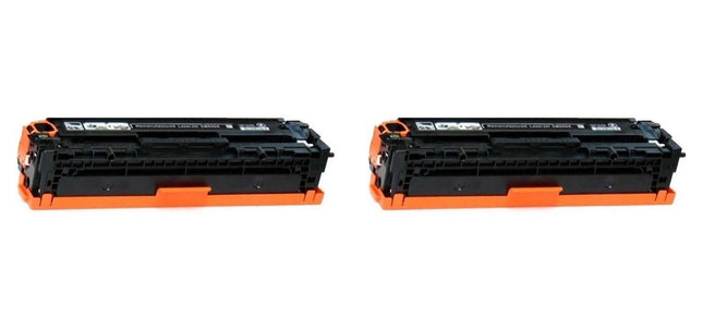 HP 201X CF400X Compatible Black Toner Cartridge, High Yield, Twin Pack – cartridge only, without packaging