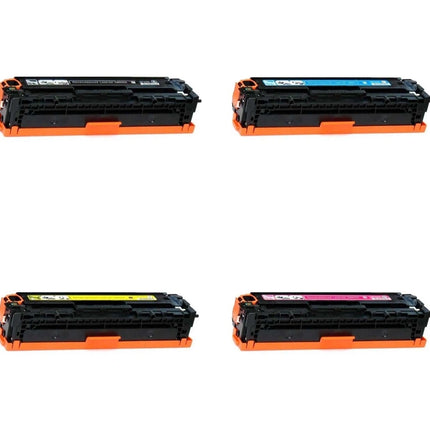 HP 201X Compatible Toner Cartridge, BK.C.Y.M, 4 Color Multi Pack – cartridge only, without packaging