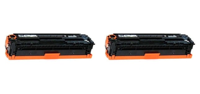 HP 410X CF410X Compatible Black Toner Cartridge, High Yield, Twin Pack – cartridge only, without packaging