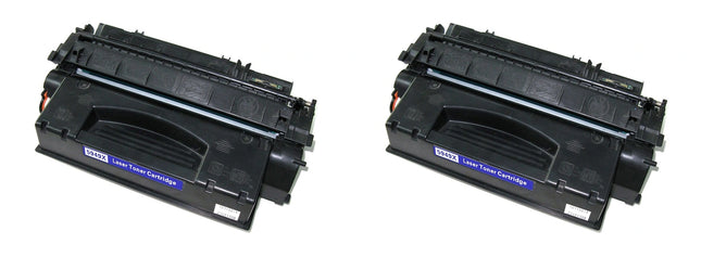 HP 49X Q5949X Compatible Black Toner Cartridge, High Yield, 2 Pack – cartridge only, without packaging