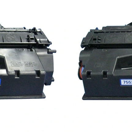 HP 53X Q7553X Compatible Black Toner Cartridge, High Yield, 2 Pack – cartridge only, without packaging