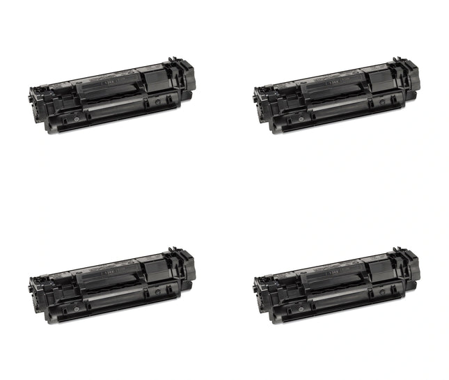 HP 134X W1340X Compatible Black Toner Cartridge, 4 Pack – cartridge only, without packaging