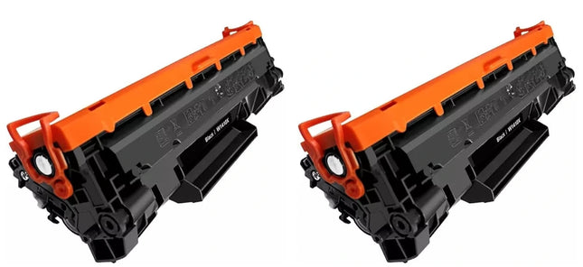 HP 141X W1410X Compatible Black Toner Cartridge, High Yield, 2 Pack – cartridge only, without packaging