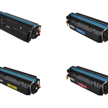HP 414X Compatible Toner Cartridge, BK.C.Y.M, 4 Color Multi Pack – cartridge only, without packaging