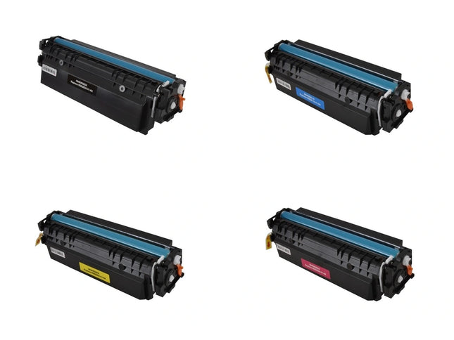 HP 414X Compatible Toner Cartridge, BK.C.Y.M, 4 Color Multi Pack – cartridge only, without packaging
