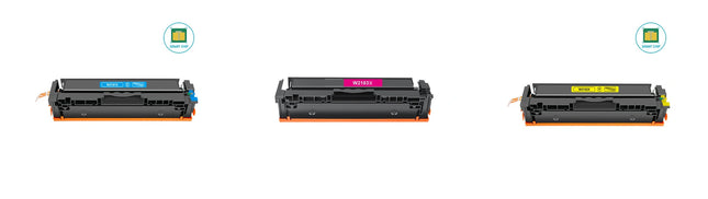 HP 218X Compatible Toner Cartridge, C.Y.M, Tri Pack – cartridge only, without packaging