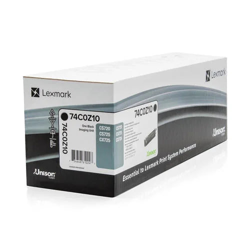 Lexmark 74C0Z10 Original Black Imaging Unit – Toner Not Included
