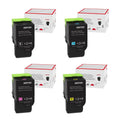 Xerox 006R04356 006R04357 006R04358 006R04359 Original Toner Cartridge Combo, Black Cyan Magenta Yellow, C310 C315