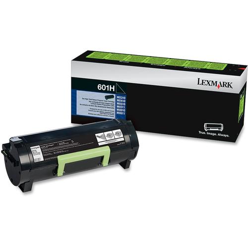 Original Lexmark 60F1H00 Black (601H) High Yield Return Program Toner Cartridge (10,000 Pages)