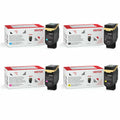 Xerox 006R04685 006R04686 006R04687 006R04688 Original High Capacity Toner Cartridge Combo, Black Cyan Magenta Yellow, C410 VersaLink C415