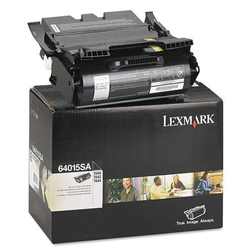 Original Lexmark 64015SA Black T64X Return Program Toner Cartridge (6,000 Pages)