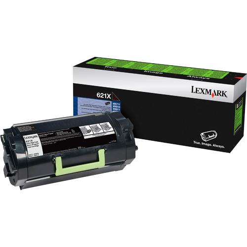 Original Lexmark 62D1X00 Black (621X) Extra High Yield Return Program Toner Cartridge (45,000 Pages)