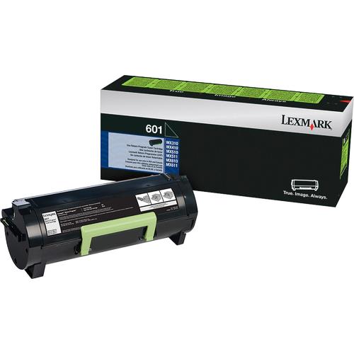 Original Lexmark 60F1000 Black (601) Return Program Toner Cartridge (2,500 Pages)